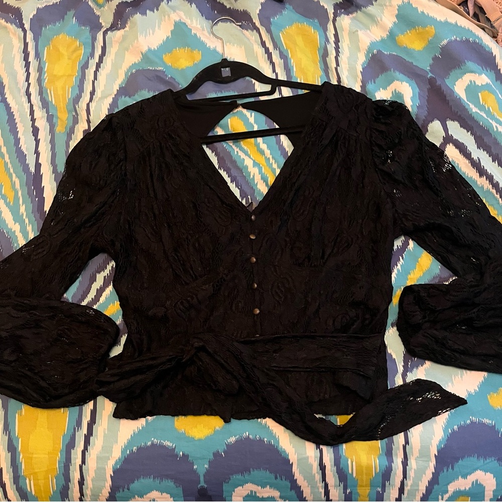 Anthropologie Lace Top